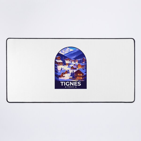 Item preview, Tignes France Travel Sticker designed and sold by TulipaGraphics.