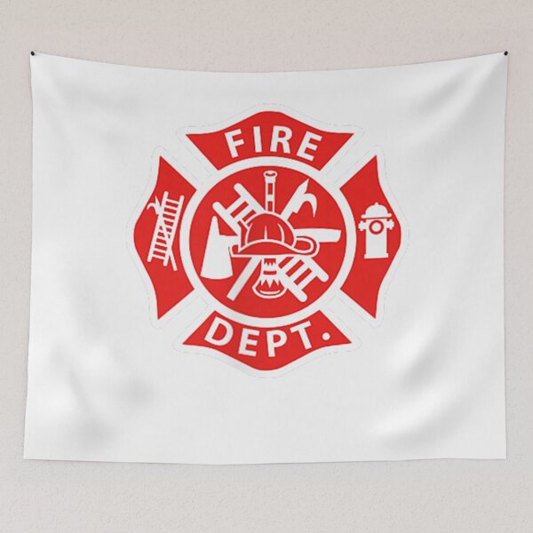 Item preview, Fire Department Logo Uniform Fireman Symbol Firefighter Gear  designed and sold by Panega.