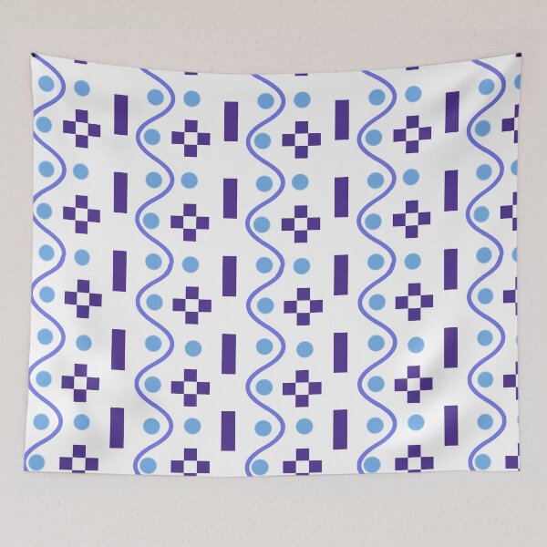 Item preview, geometric dots and lines minimalist pattern designed and sold by gigi's geometric art.