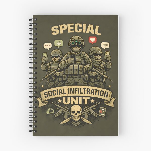 Item preview, Social infiltration designed and sold by Jokememe.