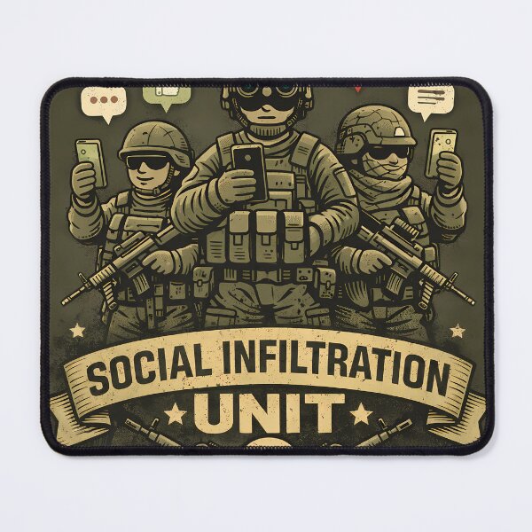 Item preview, Social infiltration designed and sold by Jokememe.