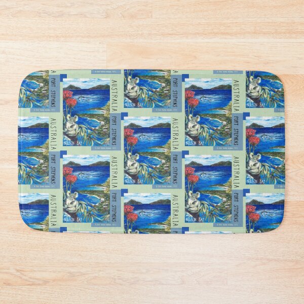 Item preview, Nelson Bay Poster designed and sold by CoryAcornArt.
