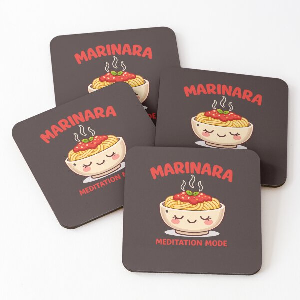 Item preview, Marinara Meditation Mode Pasta Lover Design designed and sold by faridman.