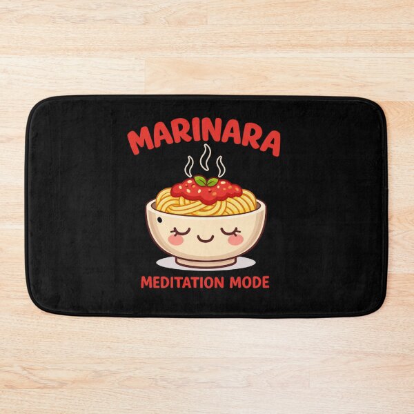 Item preview, Marinara Meditation Mode Pasta Lover Design designed and sold by faridman.