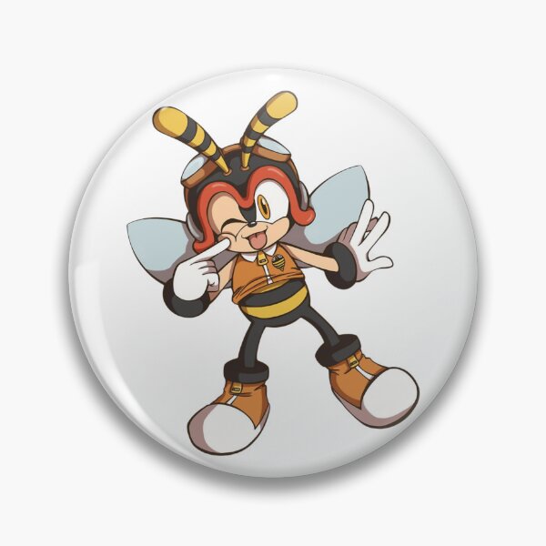 Item preview, Charmy Bee Cute Flying Bee – Sonic Team Chaotix Cartoon Fan Art designed and sold by ArminGreen.