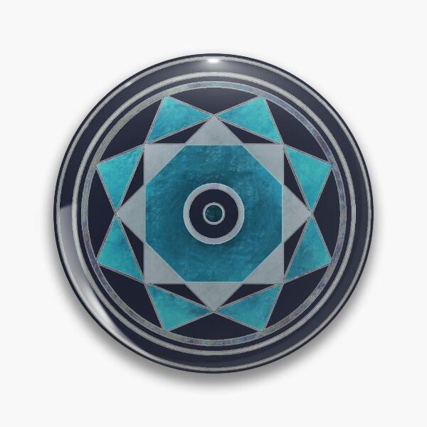 Item preview, CCC07 ~ 8-Pointed Star in Turquoise designed and sold by I N D I Λ N Λ B O N Ξ S.