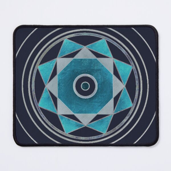 Item preview, CCC07 ~ 8-Pointed Star in Turquoise designed and sold by I N D I Λ N Λ B O N Ξ S.