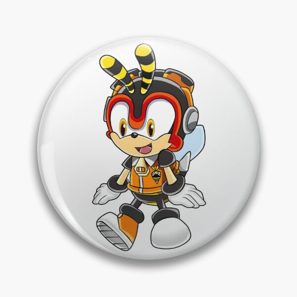 Item preview, Charmy Bee Cute Flying Bee – Sonic Team Chaotix Cartoon Fan Art designed and sold by ArminGreen.