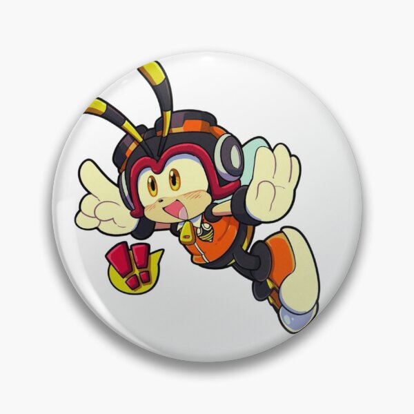 Item preview, Charmy Bee Cute Flying Bee – Sonic Team Chaotix Cartoon Fan Art designed and sold by ArminGreen.