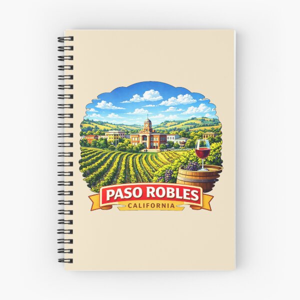 Item preview, Paso Robles, California - Vineyard Wine Country designed and sold by Myra365Art.