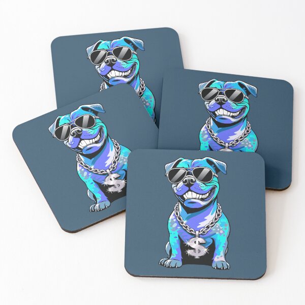 Artikelvorschau, Cooler Hund mit Sonnenbrille und Dollar Halskette entworfen und verkauft von angel-cat-22.
