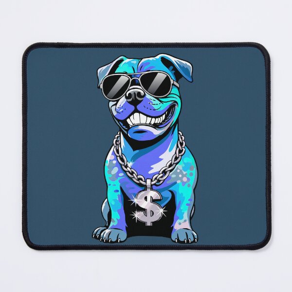 Artikelvorschau, Cooler Hund mit Sonnenbrille und Dollar Halskette entworfen und verkauft von angel-cat-22.
