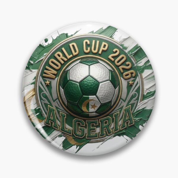 Item preview, World Cup 2026 Algeria Soccer Ball Paint Splash  designed and sold by DigitalArtGhost.