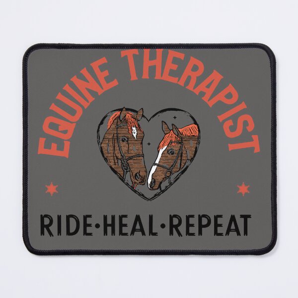 Item preview, Equine Therapist. Ride. Heal. Repeat. designed and sold by BKShirts22.