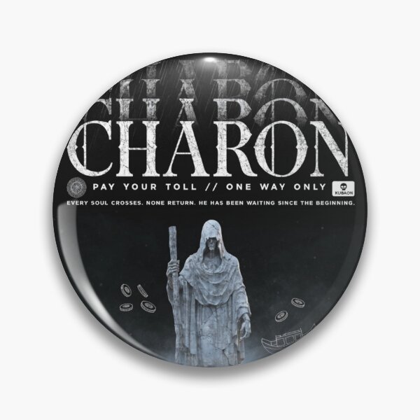 Item preview, Charon Dark Mythology Gothic Streetwear Ferryman Underworld Design designed and sold by InkDropLabs.