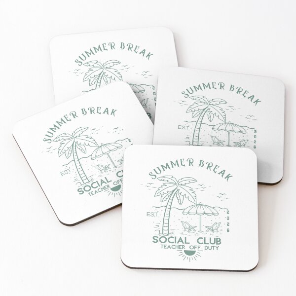 Item preview, Summer Break Est 2026 Social Club Teacher Off Duty designed and sold by LuveraxArt.