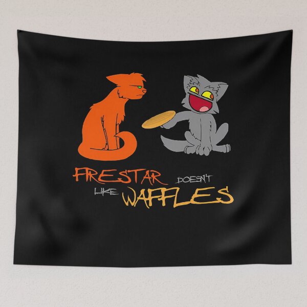 Item preview, Firestar Does Not Like Waffles designed and sold by akikaa5678.