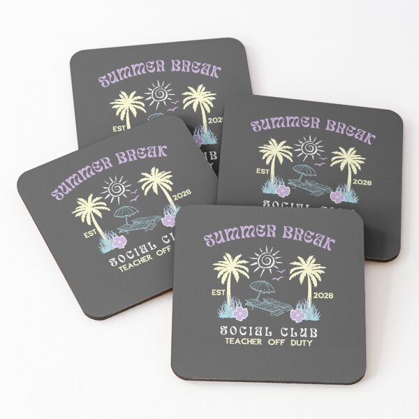 Item preview, Summer Break Est 2026 Social Club Teacher Off Duty designed and sold by LuveraxArt.