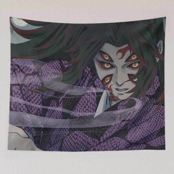 Item preview, Kokushibou Demon Slayer Six Eyes Moon Mist designed and sold by mildaclairmo.