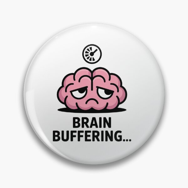 Item preview, Funny ADHD Brain Loading Circle - Sarcastic Aesthetic Design designed and sold by Mr-wow.