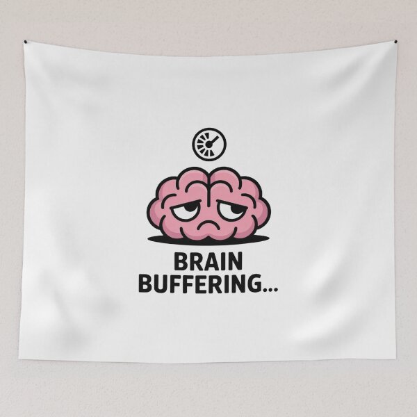 Item preview, Funny ADHD Brain Loading Circle - Sarcastic Aesthetic Design designed and sold by Mr-wow.