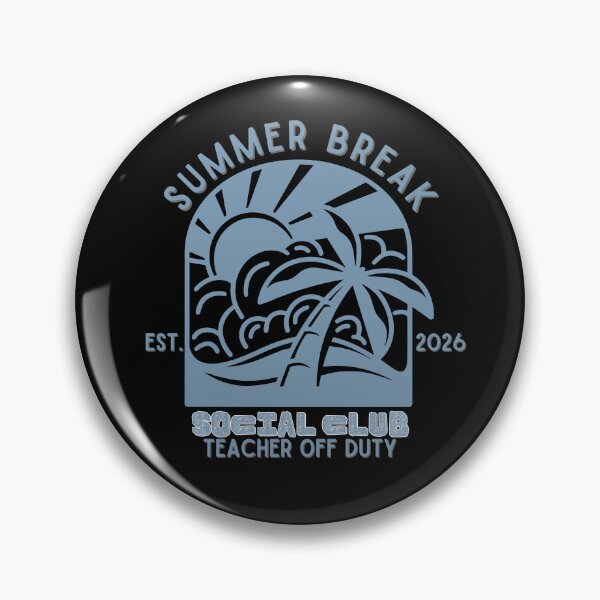 Item preview, Summer Break Est 2026 Social Club Teacher Off Duty designed and sold by LuveraxArt.