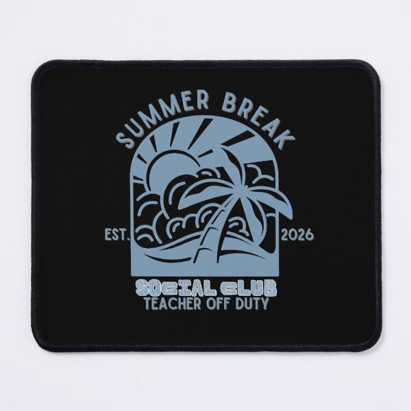 Item preview, Summer Break Est 2026 Social Club Teacher Off Duty designed and sold by LuveraxArt.