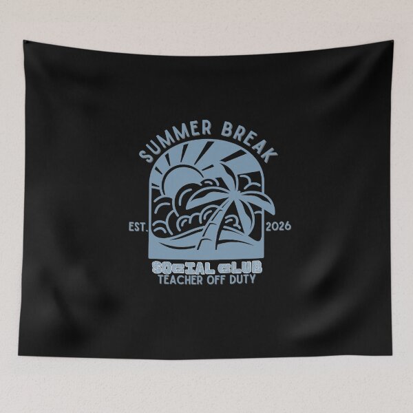 Item preview, Summer Break Est 2026 Social Club Teacher Off Duty designed and sold by LuveraxArt.
