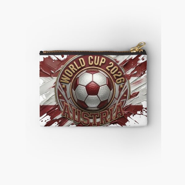 Item preview, World Cup 2026 Austria Soccer Ball Paint Splash  designed and sold by DigitalArtGhost.