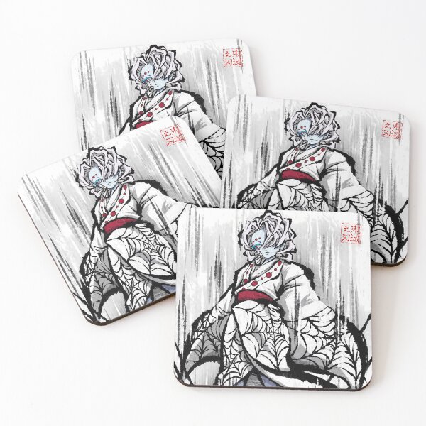 Item preview, Rui Demon Slayer Ink Wash Spider Throne designed and sold by mildaclairmo.
