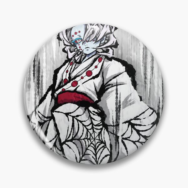 Item preview, Rui Demon Slayer Ink Wash Spider Throne designed and sold by mildaclairmo.