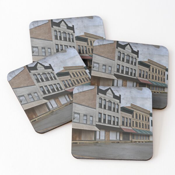 Item preview, My Hometown – Small Town Main Street Photo Art designed and sold by DiamondSkyShirt.
