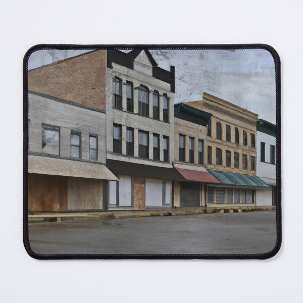 Item preview, My Hometown – Small Town Main Street Photo Art designed and sold by DiamondSkyShirt.