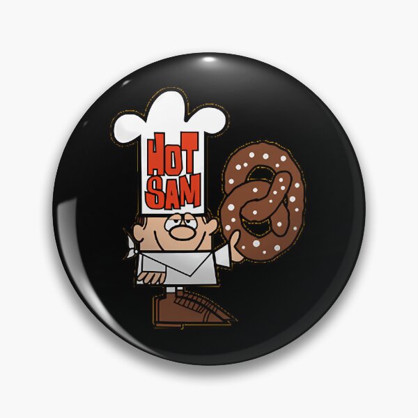 Item preview, Hot Sam Pretzel Logo designed and sold by akikaa5678.