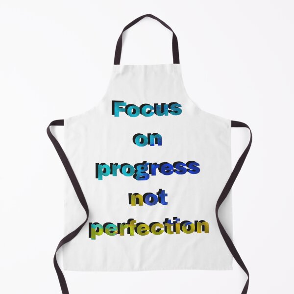 Item preview, Focus on progress not perfection designed and sold by ManikRaja.