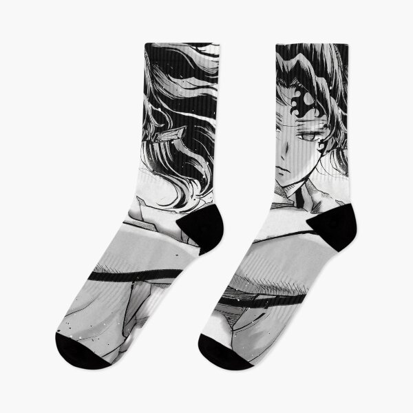 Item preview, Yoriichi Tsugikuni Demon Slayer Monochrome Focus designed and sold by mildaclairmo.