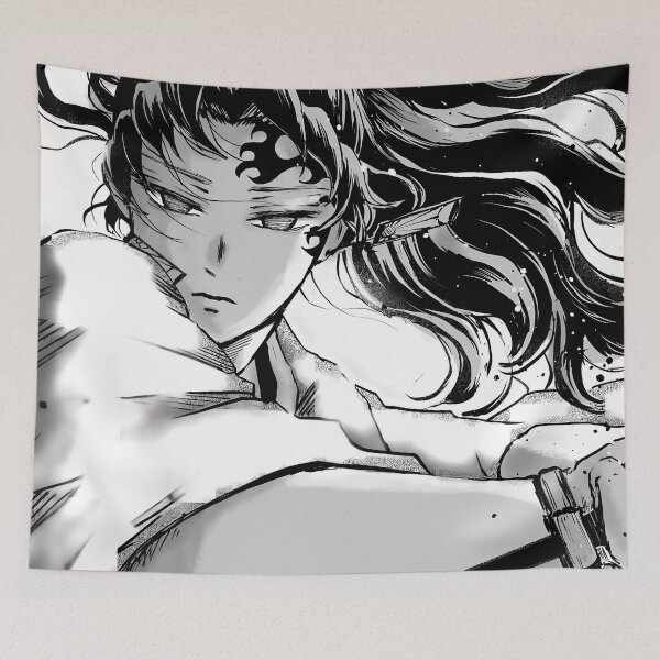 Item preview, Yoriichi Tsugikuni Demon Slayer Monochrome Focus designed and sold by mildaclairmo.