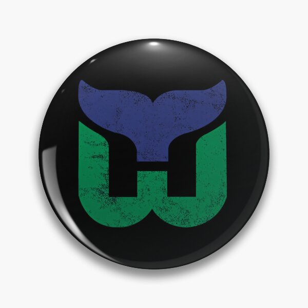 Item preview, Hartford Whalers Distressed Logo Defunct Hockey Team 1979-1997 Expansion Team For Connecticut Strike Up The Brass Bonanza designed and sold by RjGudiel.