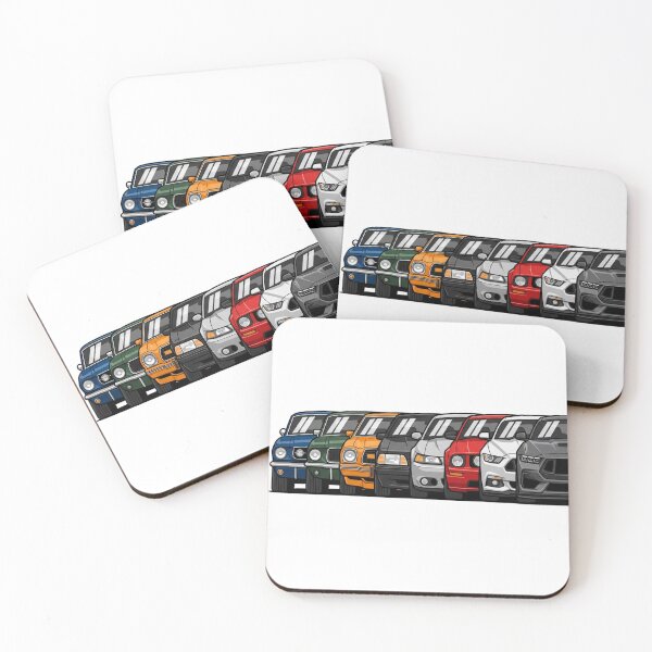 Item preview, Ford Mustang Evolution Lineup – American Muscle Car Generations designed and sold by GT Garage.