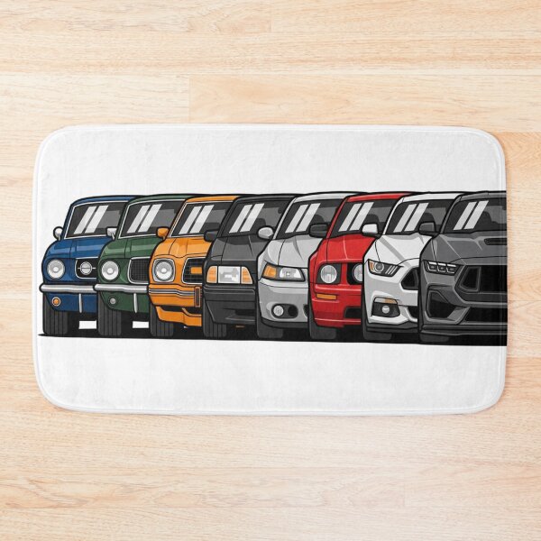 Item preview, Ford Mustang Evolution Lineup – American Muscle Car Generations designed and sold by GT Garage.