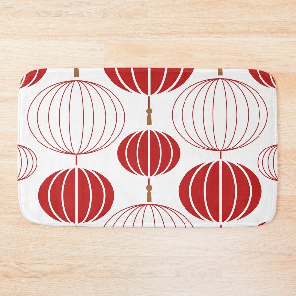 Item preview, Asian Paper Lanterns Elegant Red And White Designs  designed and sold by DEC02.