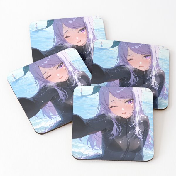 Artikelvorschau, Mejiro McQueen Uma Musume Pretty Derby Beach Ocean Selfie entworfen und verkauft von mildaclairmo.