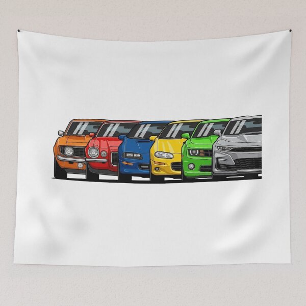 Item preview, Camaro Evolution Lineup – American Muscle Car Generations designed and sold by GT Garage.