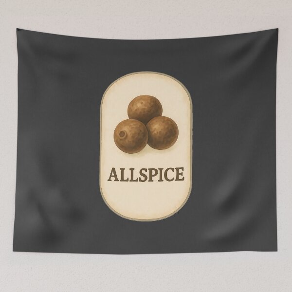 Item preview, Vintage Botanical Herb and Spice Prints: Allspice designed and sold by PinUpPizzazz.