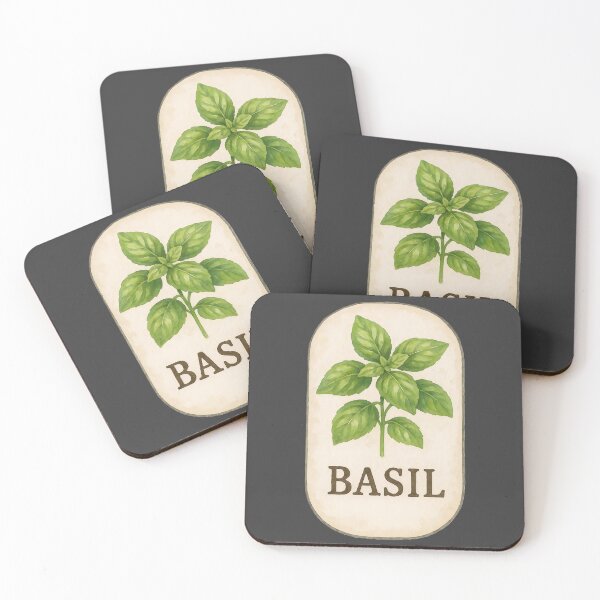 Item preview, Vintage Botanical Herb and Spice Prints: Basil designed and sold by PinUpPizzazz.