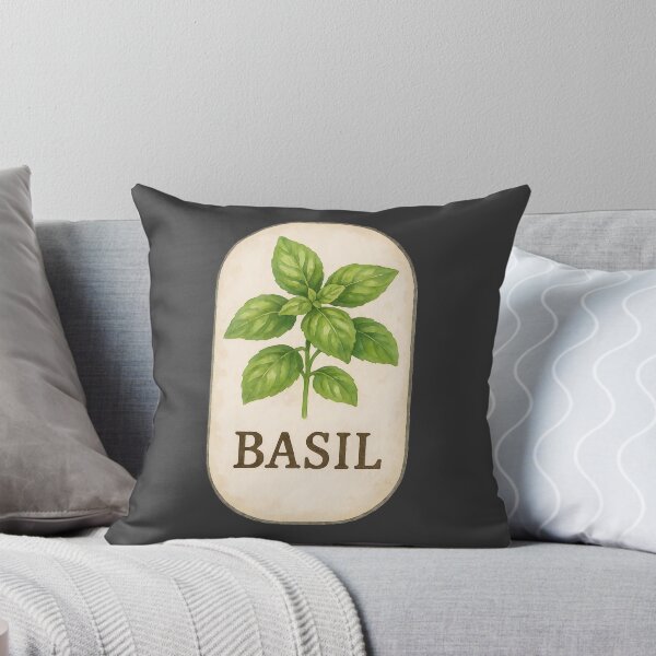 Item preview, Vintage Botanical Herb and Spice Prints: Basil designed and sold by PinUpPizzazz.