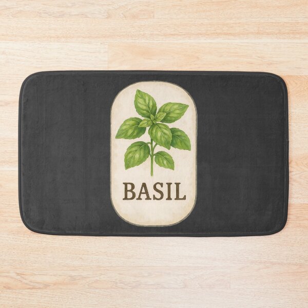 Item preview, Vintage Botanical Herb and Spice Prints: Basil designed and sold by PinUpPizzazz.