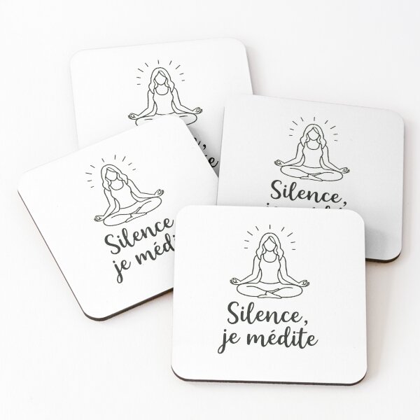 Item preview, Meditation – Silence I Meditate – Minimalist Zen designed and sold by Thethe-Shop.