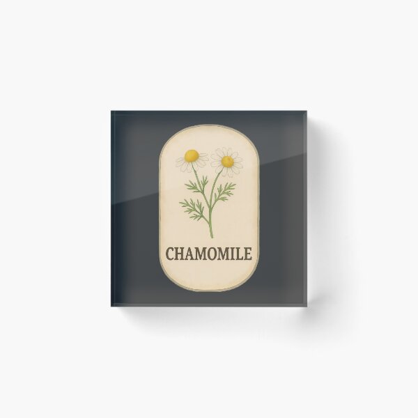 Item preview, Vintage Botanical Herb and Spice Prints: Chamomile designed and sold by PinUpPizzazz.