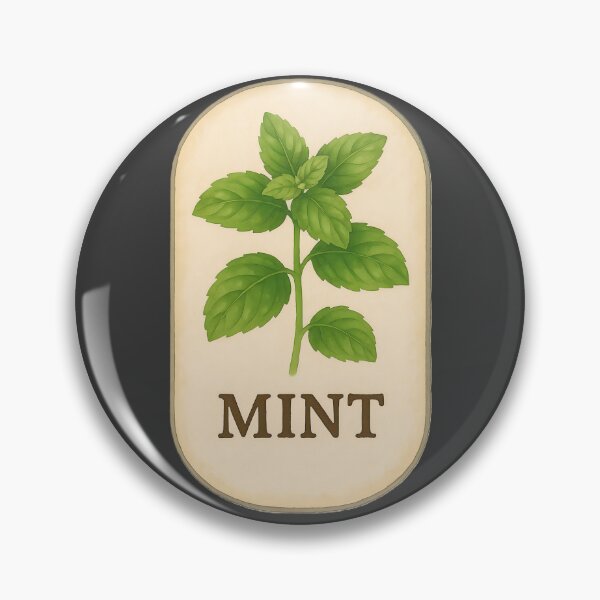 Item preview, Vintage Botanical Herb and Spice Prints: Mint designed and sold by PinUpPizzazz.